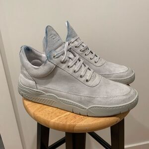 Filling Pieces Shoes Low Top Ghost Tone Size EU 44 US 10
